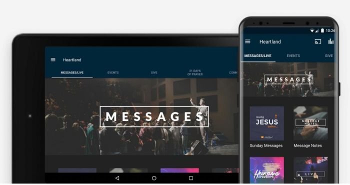 get sermons on your device with our Google Play app