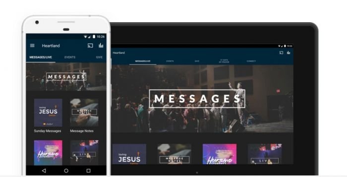 get sermons on your Amazon device with our app