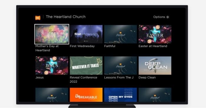 get sermons on your TV with our Roku app